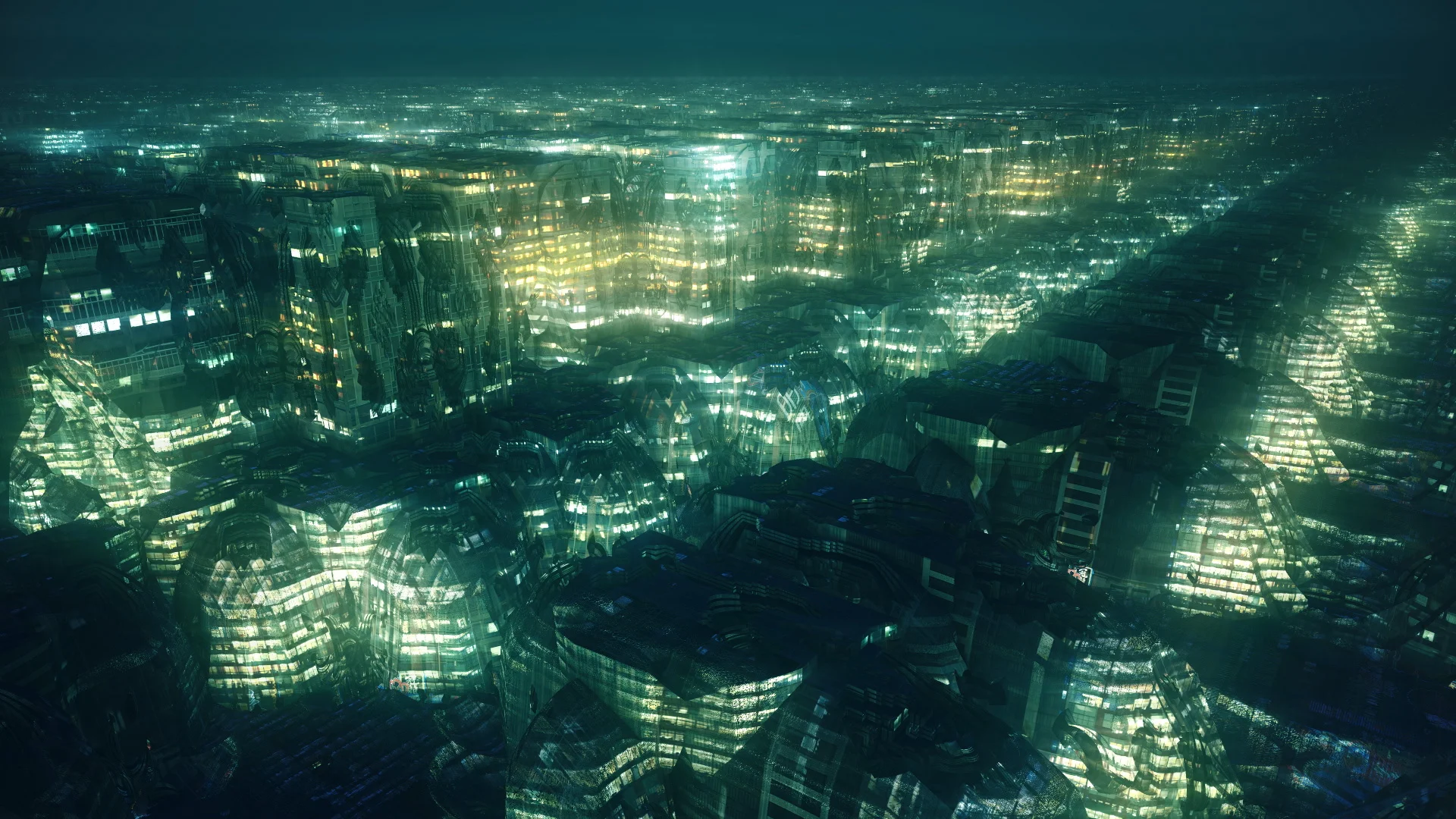 絵画 GRAVITY Infinite Cities VJ Pack — Julius Horsthuis